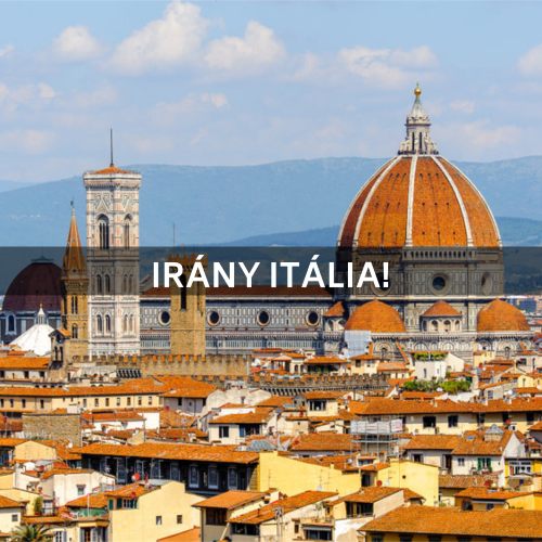 A százhúsz éves IBUSZ – Irány Itália - utazásain vásárlóink felfedezhetik az olasz városok és tengerpartok legnépszerűbb és legtitkosabb gyöngyszemeit is.