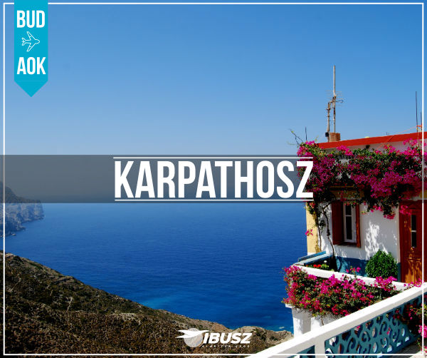 Az IBUSZ által Görögországba szervezett utazások során eljuthat Karpathos szigetére, ahol a vadság és a hagyománytisztelet nyugalma harmonikusan találkozik.